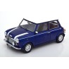 Mini Cooper left hand drive  blue metallic/white 1:12