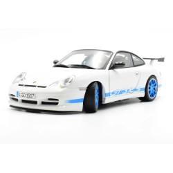 Porsche 911 (996) GT3 RS 2002 (white - blue stripes)