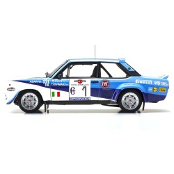 Fiat 131 Abarth No.1 winnaar Rally Costa Smeralda 1981 (Alen-Kivimäki)