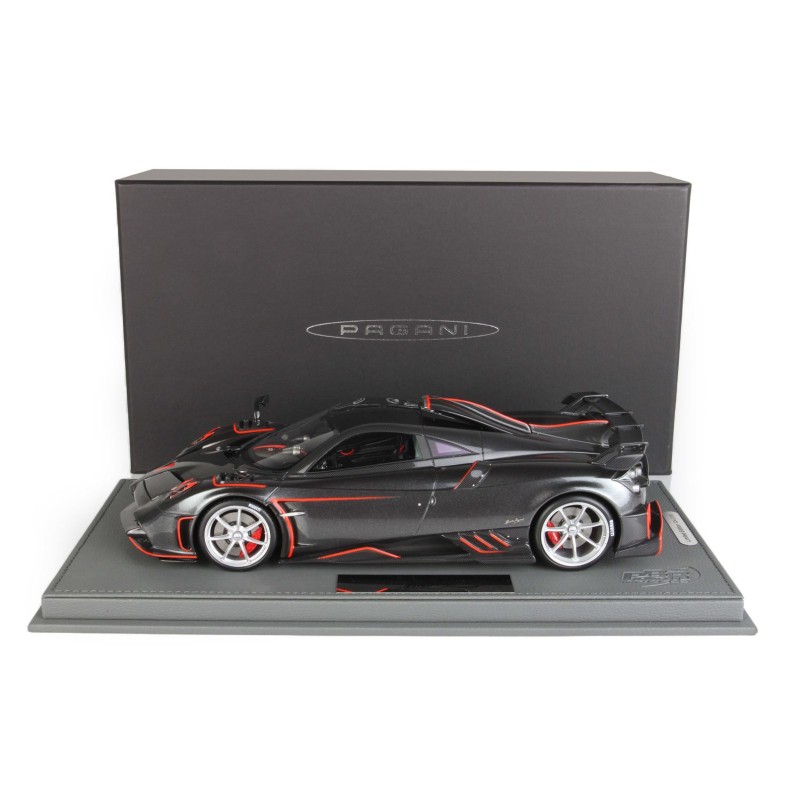 BBR P18192C Pagani Imola 2020 Gris foncé Metal limité à 200 1/18