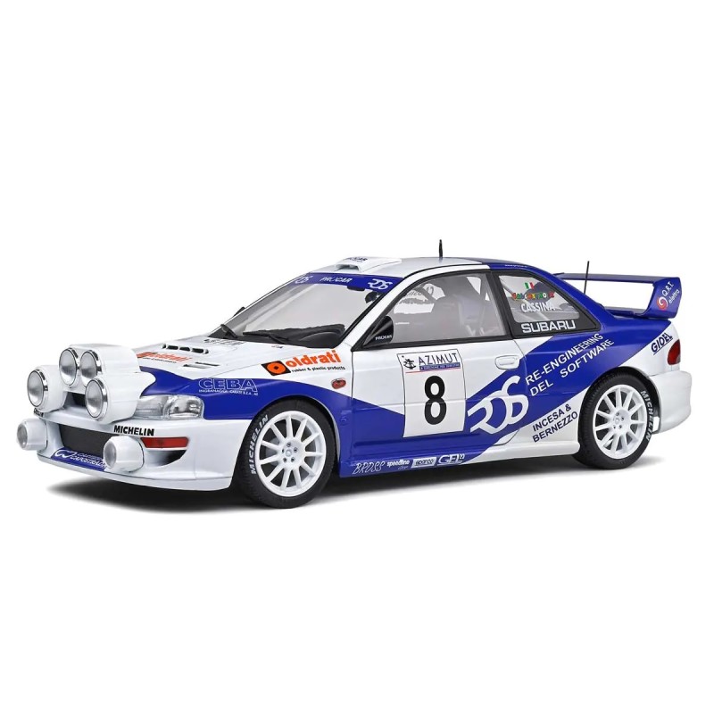 Subaru Impreza S5 WRC (night version) N 8 Rally Azimut Di Monza 2000 (V.Rossi - C.Cassina)