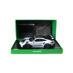 Porsche 992 GT3 RS 2022 (Grey met) W/Weissach Package W (Blue Decor Weels)