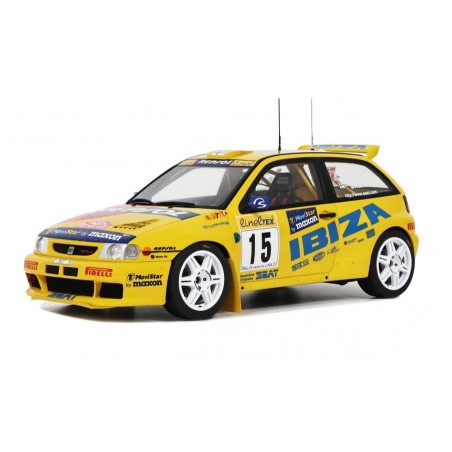 Seat Ibiza Kit Car Evo 2 No.15 Rally Monte Carlo 1998 (Rovanpera-Silander)