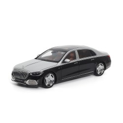 Mercedes Benz Maybach S-Class S600 V12 Biturbo 2021 (Black-silver)