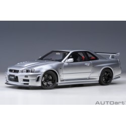 Nissan Skyline GT-R (R34) Z-tune (silver) black rims