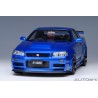 77462 Nissan Skyline GT-R R34 Z tune Midnight Bayside Blue velgen autoart
