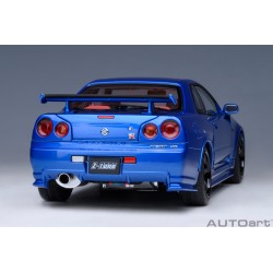 Nissan Skyline GT-R (R34) Z-tune (Bayside Blue) jantes noires