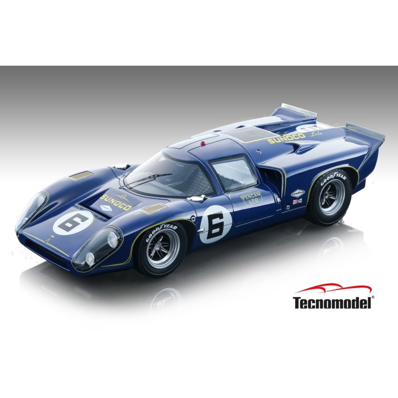 LOLA T70 MK3B GT 5.0L V8 Team Sunoco N.6 Winner 24h Daytona 1969 (Donohue - Parsons - Bucknum)