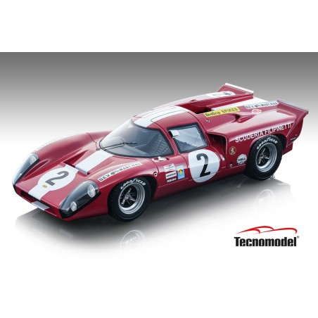LOLA T70 MK3B GT 5.0L V8 Team Scuderia Filipinatti N.2 24H Le Mans 1969 (Bonnier - Gregory)
