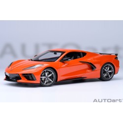 71283 Chevrolet Corvette C8 Stingray Z51 sebring orange 2020 autoart