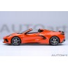 71283 Chevrolet Corvette C8 Stingray Z51 sebring orange 2020 autoart