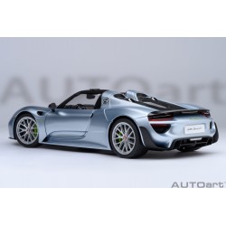 Porsche 918 Spyder Weissach Package (Liquid Metal Chrome Blue)