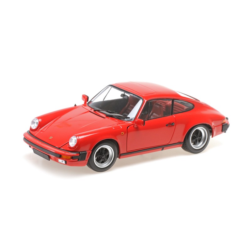 PORSCHE 911 SC CABRIOLET AVEC TOIT SOUPLE 1983 ROUGE