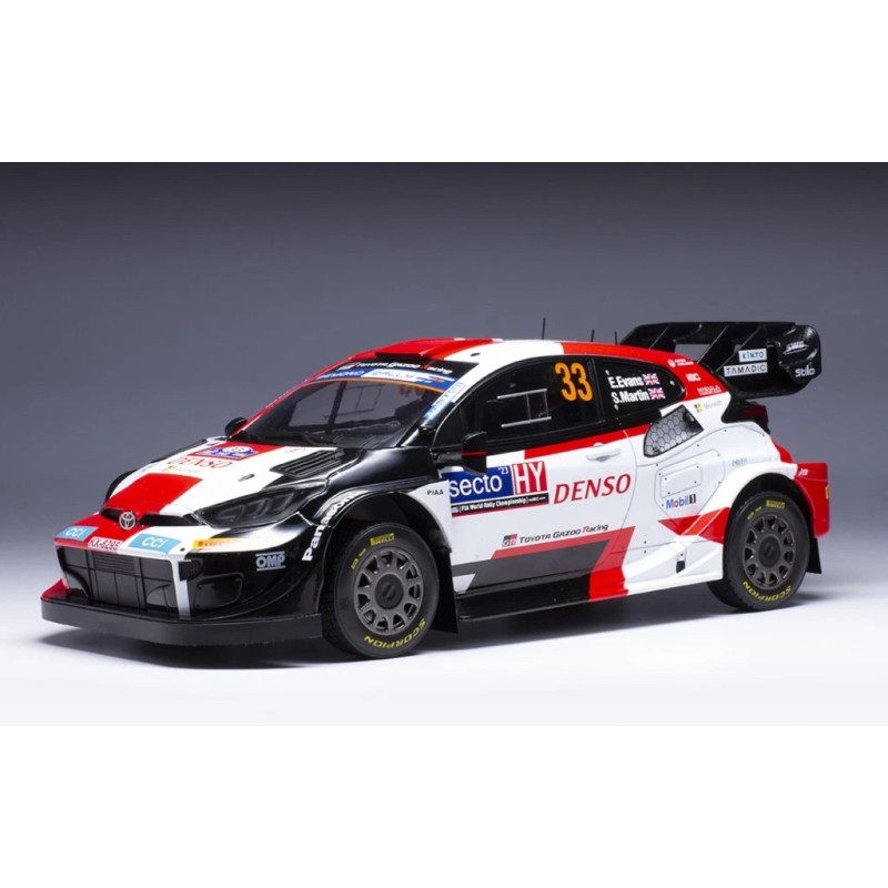 Toyota Yaris GR Rally1 Hybrid No.33 Secto Rally Finland 2023 (Evans - Martin)