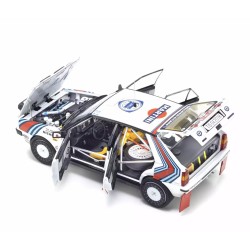 Lancia Delta HF 4WD Martini racing No.3 Rally Monte Carlo 1988 (Saby - Fauchille)