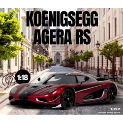 Koenigsegg Agera RS (deep red) 2017