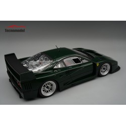 Ferrari F40 LM 1996 Press Version (Dark English Green) + show case
