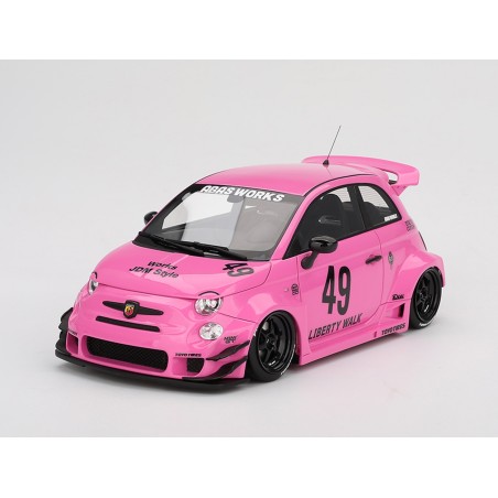 Fiat Abarth 595 LB Works X Abas Works (pink) 2024