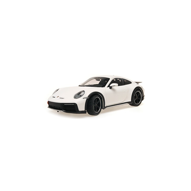 Modelcar PORSCHE 911 DAKAR - 2022 - WHITE Minichamps 1:18 Metallmodell mit zu öffnenden Türen