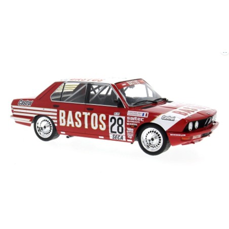BMW 528i (E28) No.28 Bastos Team 4th 24h Spa 1982 (Guittiny-Bleynie)
