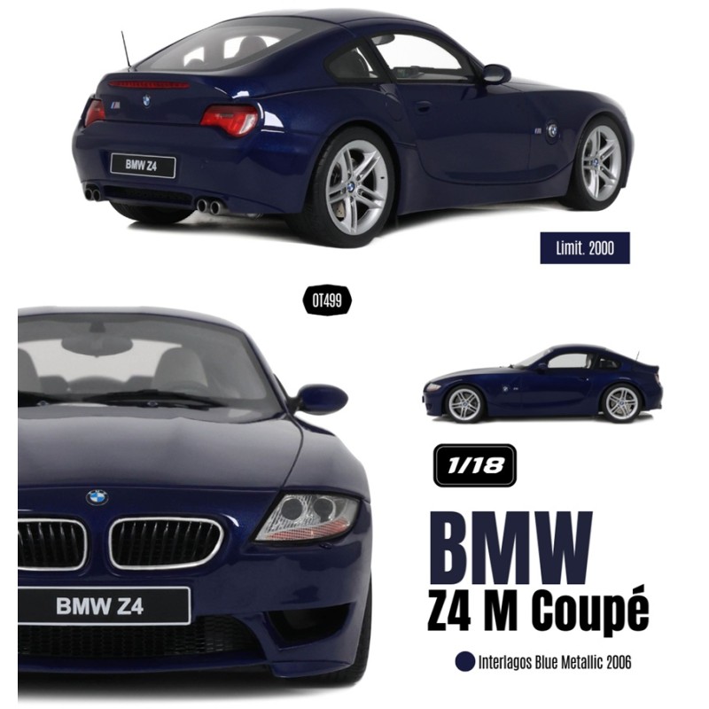 OT499 BMW Z4 M Coupe 2006 blue
