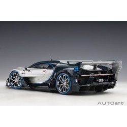 Bugatti Vision Gran Turismo 2015 (argent silver/blue carbon)