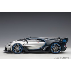 Bugatti Vision Gran Turismo 2015 (argent silver/blue carbon)