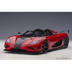 Koenigsegg Agera RS (Chilli red - Carbon with Black Accents)