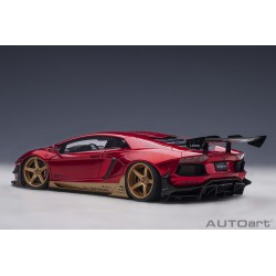 Liberty Walk LB-Works Lamborghini Aventador Limited Edition (Hyper Red with Gold accents)