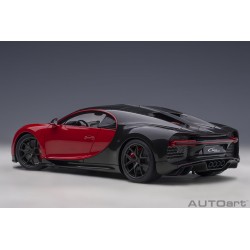 Autoart Bugatti Chiron Sport Italian Red/Carbon