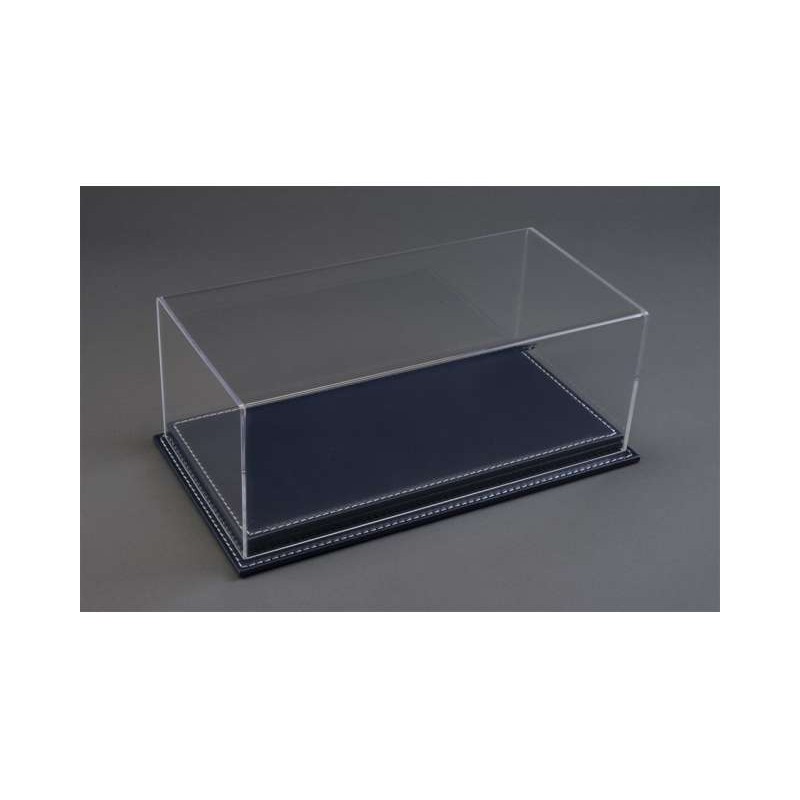 vitrine Atlantic Case Mulhouse avec base en cuir