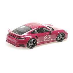 Minichamps Porsche 992 Turbo S coupe Rubystone red 155069172