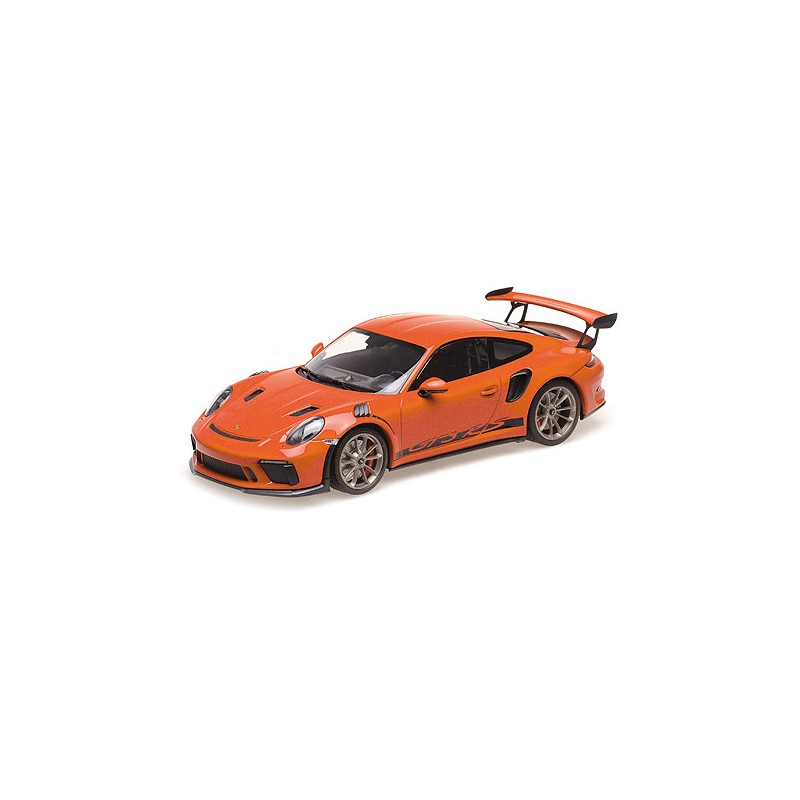 Minichamps Porsche 911 GT3 RS 2019 orange platinium wheels 155068225