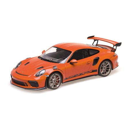Minichamps Porsche 911 GT3 RS 2019 orange platinium wheels