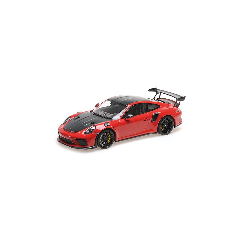 Porsche 991 GT3 RS 2019 red - Weissach package - black wheels