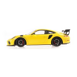 Porsche 991 GT3 RS 2019 yellow - black wheels